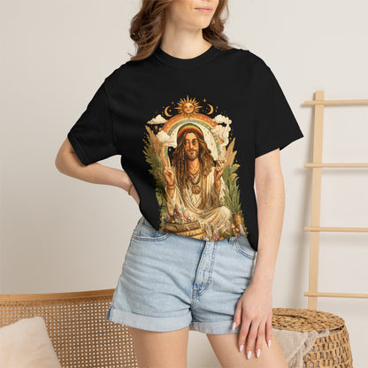Spiritual Jesus Retro Graphic T-Shirt
