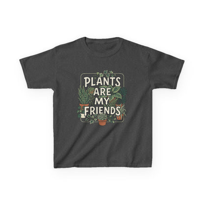 Kids 'Plants Are My Friends' Graphic Tee - Cute Plant Lover Shirt