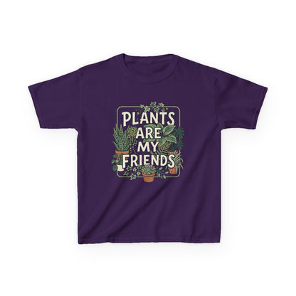 Kids 'Plants Are My Friends' Graphic Tee - Cute Plant Lover Shirt