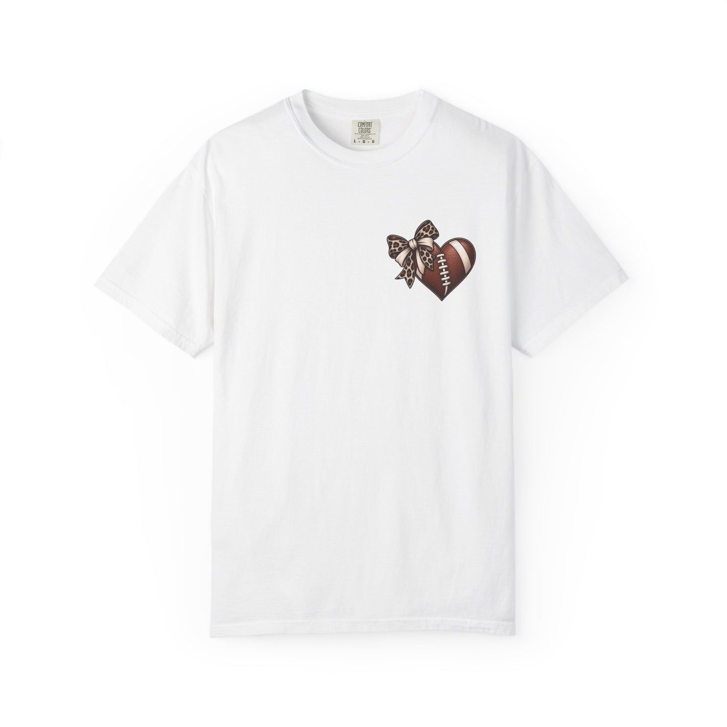 Game Day Leopard Heart T-Shirt
