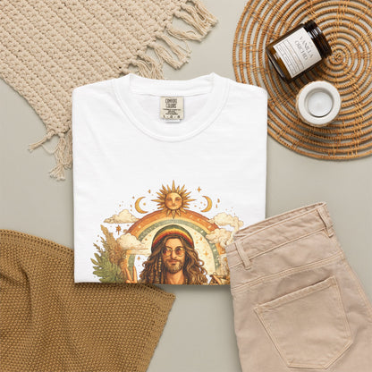 Spiritual Jesus Retro Graphic T-Shirt