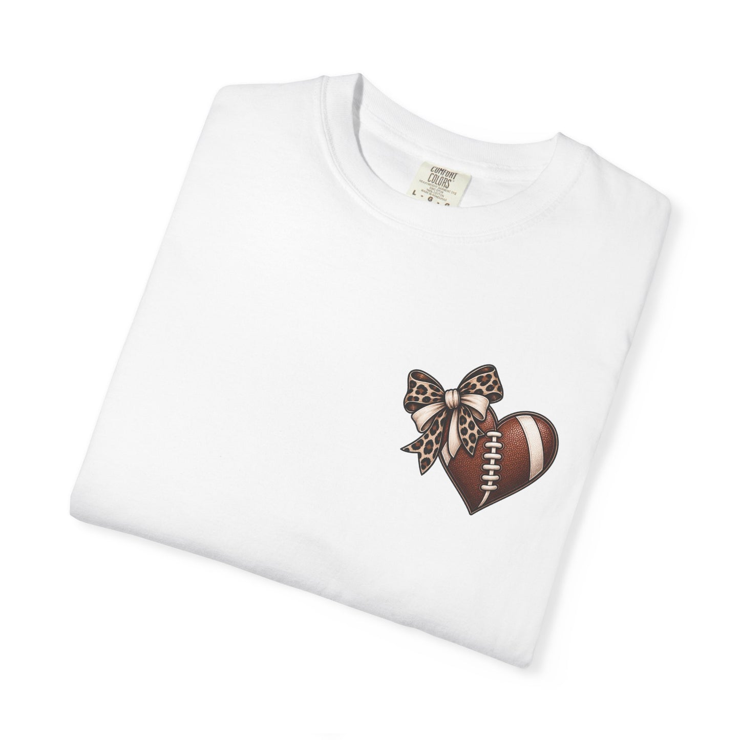 Game Day Leopard Heart T-Shirt