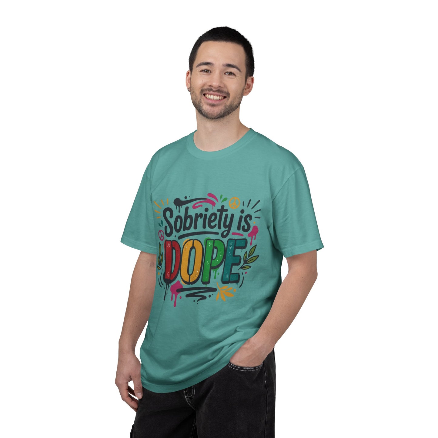 Sobriety Is Dope T-Shirt — Recovery Pride Graphic Tee