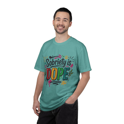 Sobriety Is Dope T-Shirt — Recovery Pride Graphic Tee